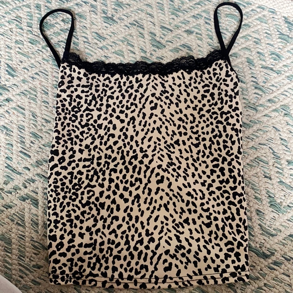 Animal Print Tank Top